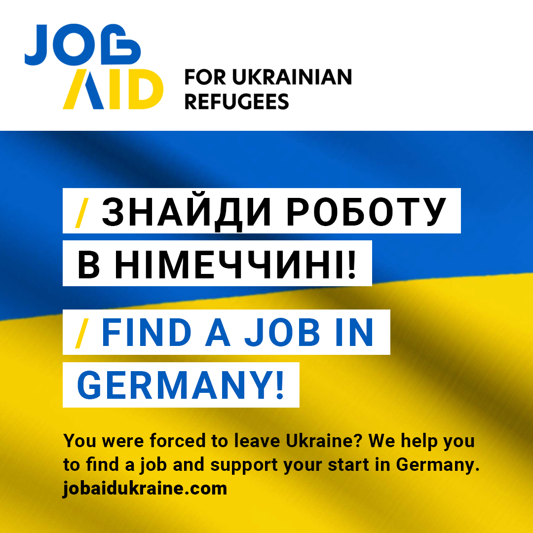 Bereits wenige Tage nach Kriegsausbruch wurde Job Aid Ukraine aus der Taufe gehoben. Es werden mehr als 17.000 Jobs von über 10.000 Unternehmen bei Job Aid Ukraine angeboten.