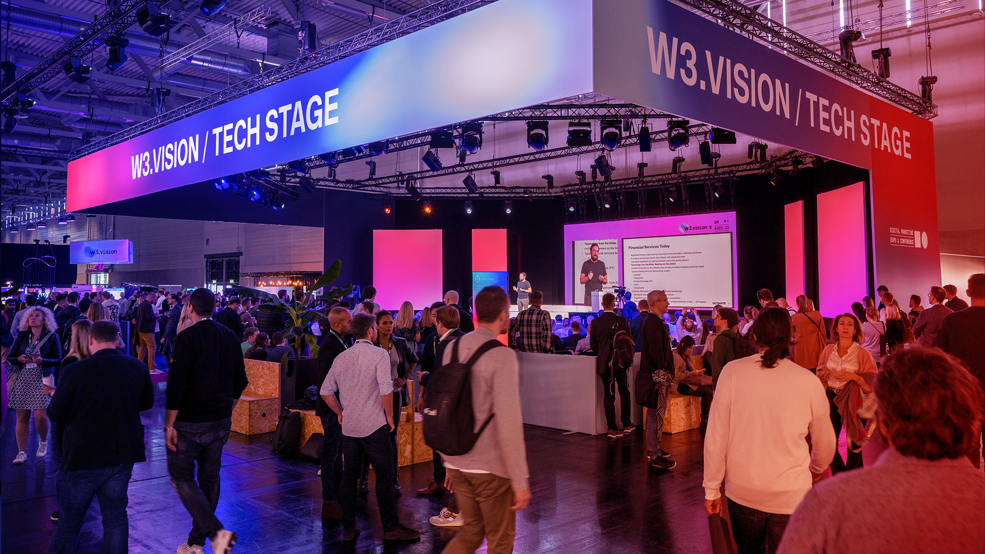 w3.vision bei der DMEXCO 2023 Bei der DMEXCO 2023 wird das Web3 Event w3.vision stattfinden.