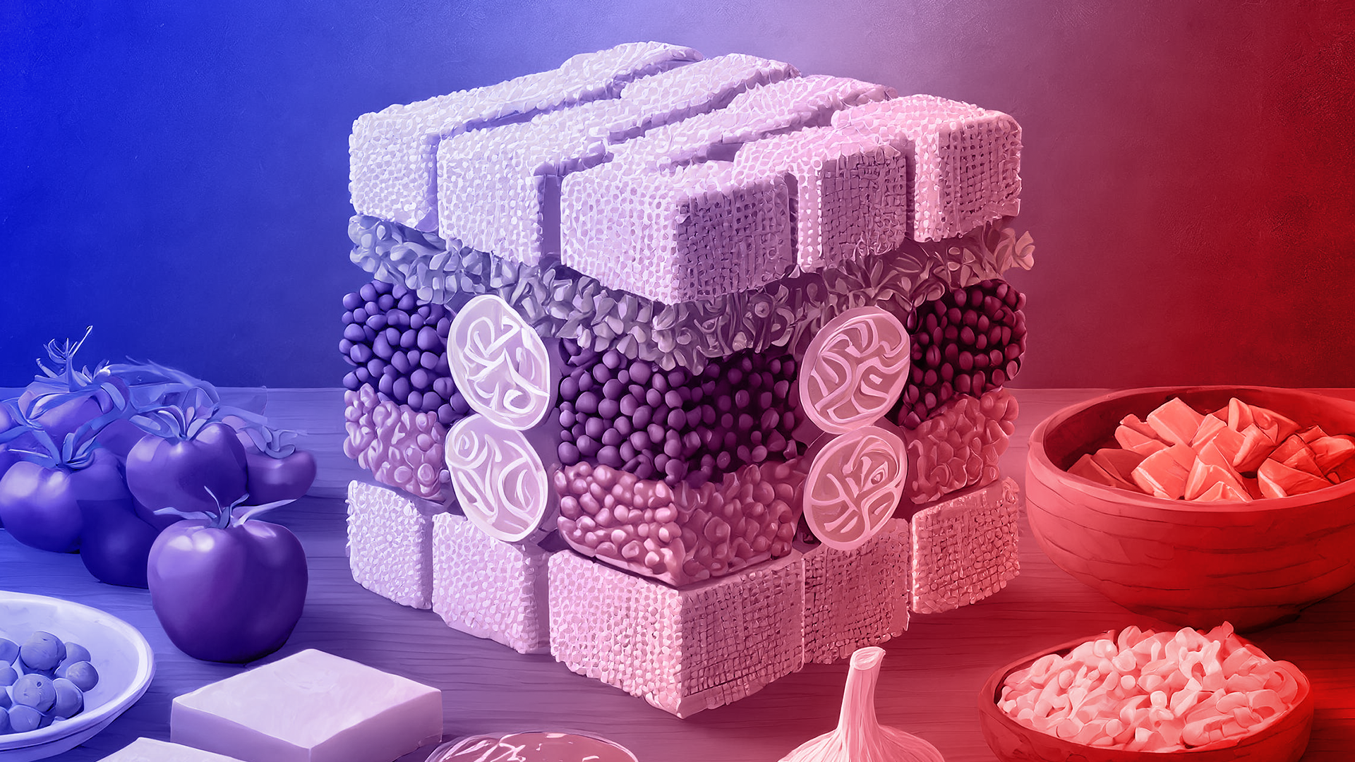 Blockchain: Fokus Lebensmittelindustrie Symbolbild – Thema: Blockchain in der Lebensmittelindustrie