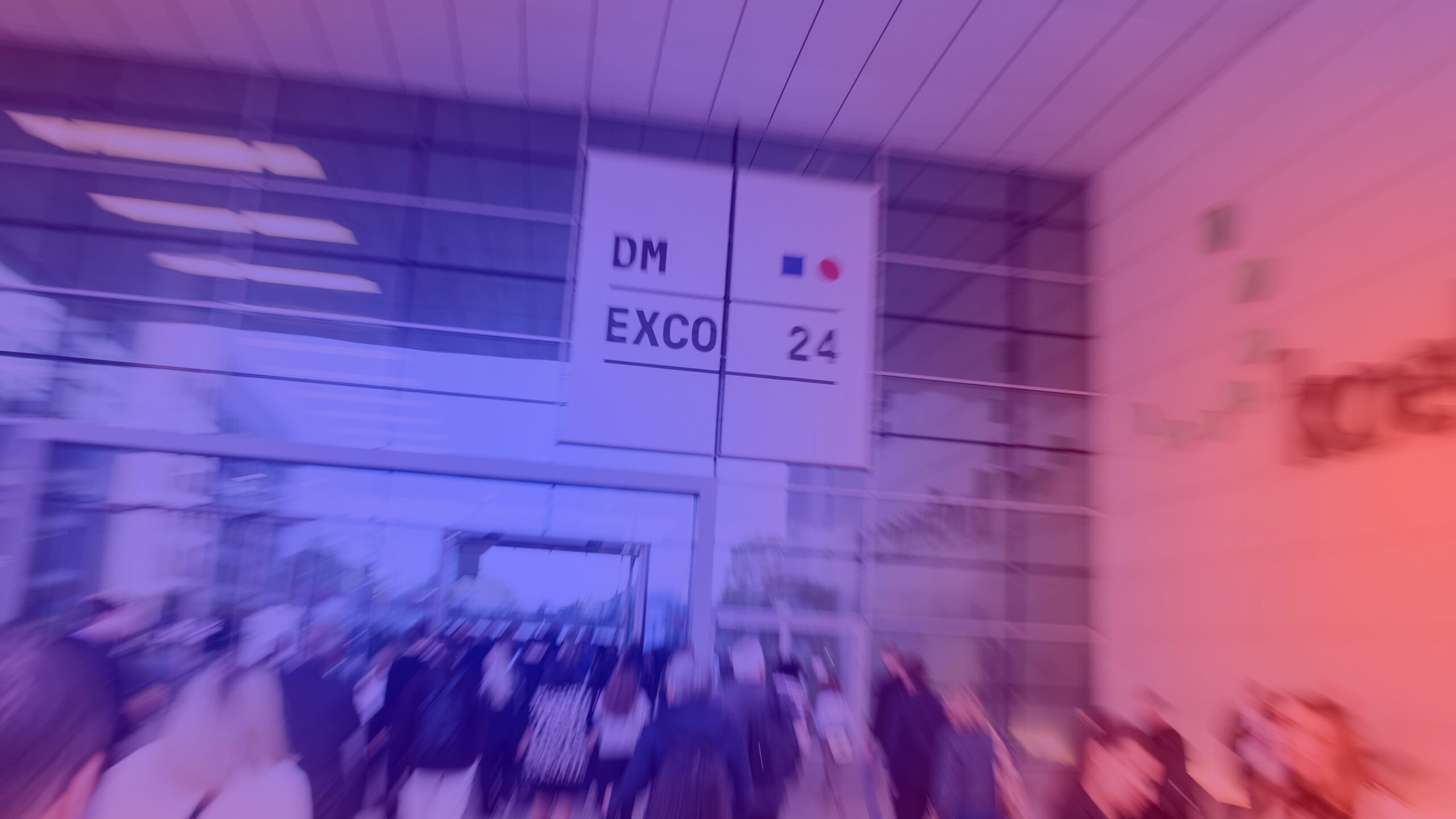 Packed halls at DMEXCO 2024 DMEXCO 2024 attracts a wide professional audience.