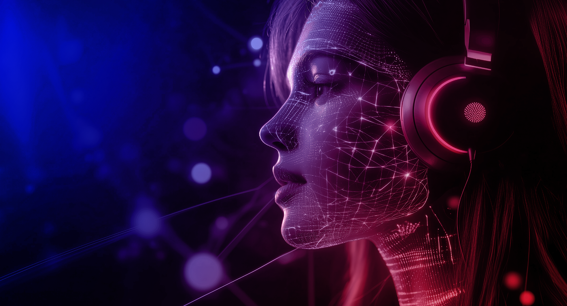 Recording of an AI marketing agent