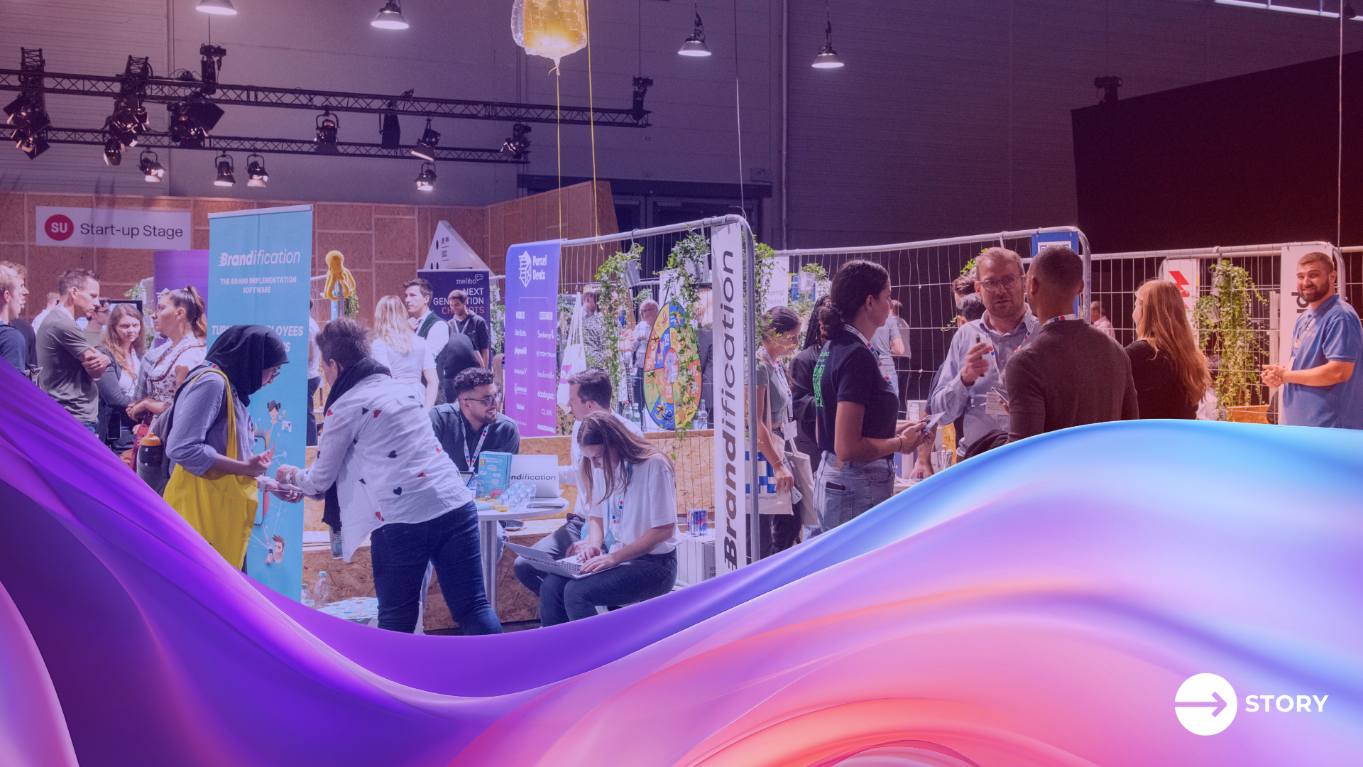 Start-up Area bei der DMEXCO 2026